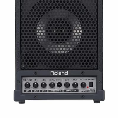 Roland CM-30 Cube Monitor w/ Roland ST-CMS1 Speaker Stand | Reverb