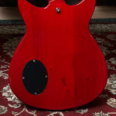 Rivolta Guitars Duocata Jr Rosso Red Electric Guitars with Rivolta Premium Soft Case image 10