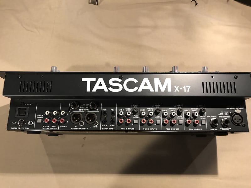 Tascam X-17 Professional DJ Mixer | Reverb