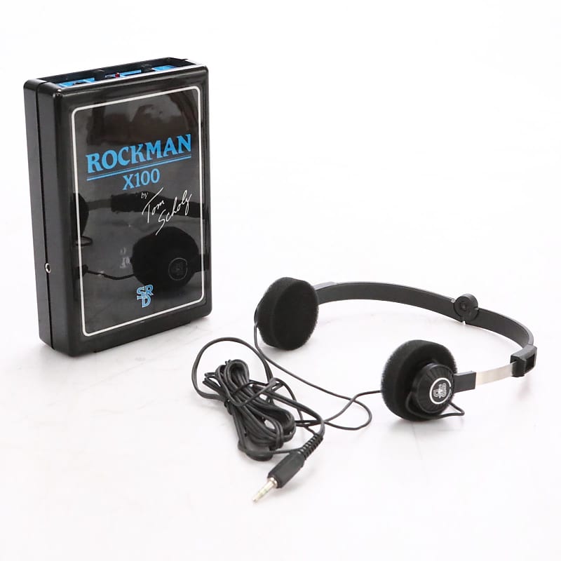 ROCKMAN X100 ヘッドフォンアンプ Rockman X100 Tom Scholz Headphone Amplifier Amp w/ Box