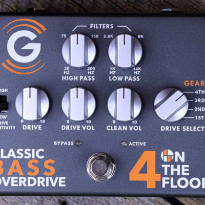 Genzler 4 on the Floor Classic Bass Overdrive Pedal for sale