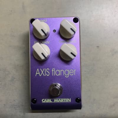Carl Martin Axis Flanger Pedal w/ Original box & paperwork image 2