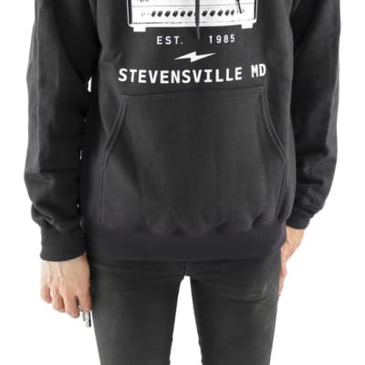 Paul Reed Smith Amp Stevensville Pullover Hoodie Blk Small image 3