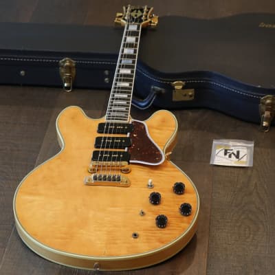 MINTY & RARE! 1984 Gibson ES-357 Figured Natural Semi-Hollow w/ 3 P90’s + OHSC image 2
