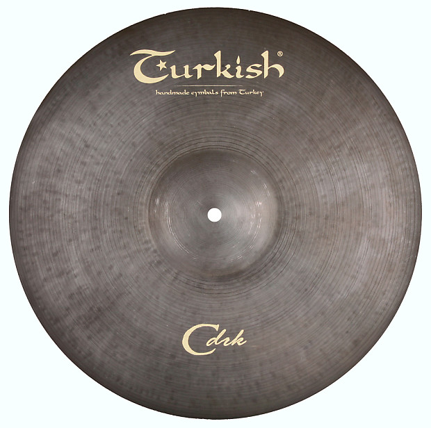 Turkish Cymbals 16" Classic Dark Series Classic Dark Crash CDRK-C16 image 1