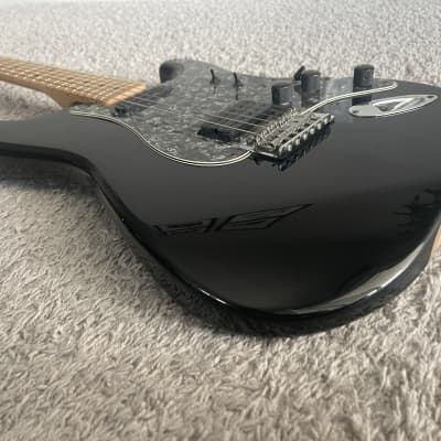 Fender Stratocaster 2006 MIM HS Black Maple Fretboard Modified Strat Guitar image 4