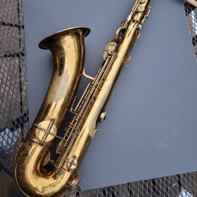 Conn Pan American 66M "Eagle on Globe" Tenor Saxophone 1935 Original Lacquer image 3