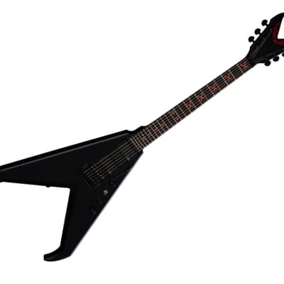 Dean Kerry King Signature V Electric Guitar - Black Satin w/Case for sale