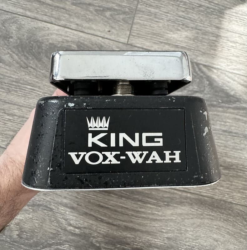 Vox King Vox-Wah USA 1967 - 1979 - Black / Chrome | Reverb