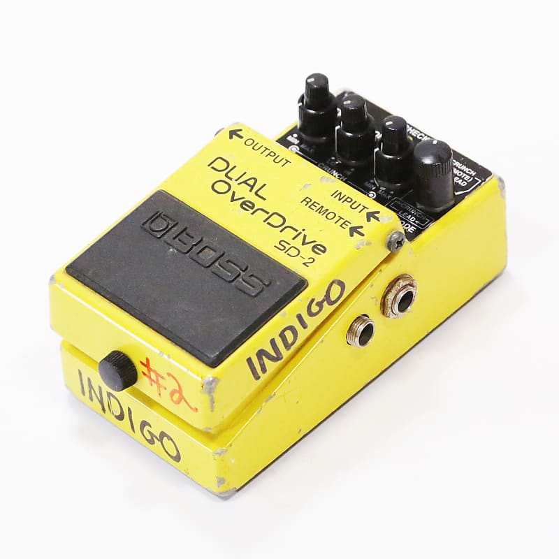 Boss SD-2 DUAL Overdrive 台湾製 USED BOSS SD-2 DUAL OverDrive Crunch and lead two overdrive