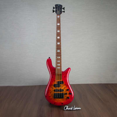 Spector EuroBolt 4-String Bass Guitar - Inferno Red Gloss - #21NB18621 image 2