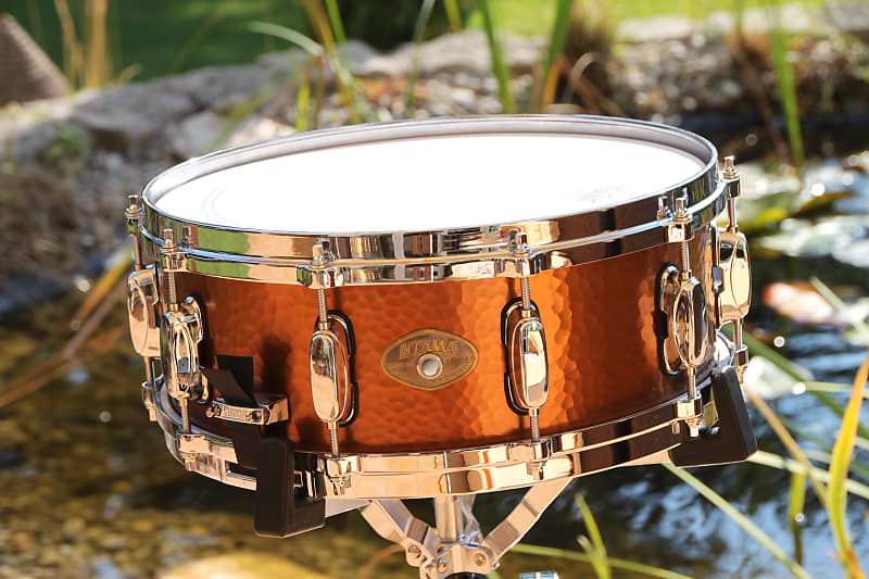 Tama PC-455-HN 14x5.5 Hand Hammered Snare Copper | Reverb