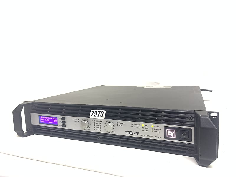 EV/Electro-Voice TG-7 Ultra-High Performance 2 Ch Power Amp #3931