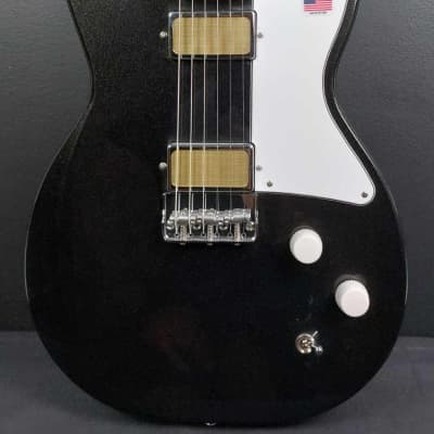 Harmony Jupiter Electric Guitar Space Black W/Mono Vertigo Bag image 2