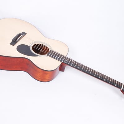 Eastman E10OME Mahogany Adirondack OM With LR Baggs Element & Case #55792 @ LA Guitar Sales image 1