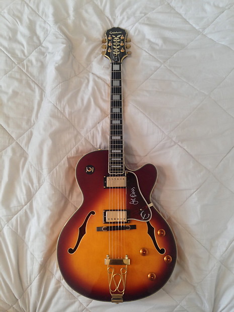 Epiphone Joe Pass Emperor II 1990s Sunburst | Reverb