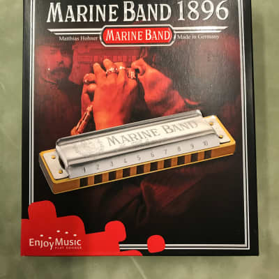 Hohner Marine Band 1896 Classic Harmonica - Key of B image 1