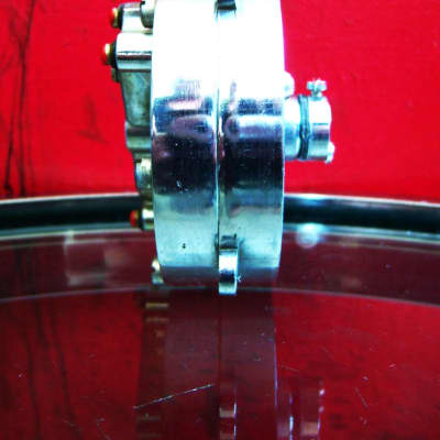 Vintage RARE 1930's Universal Model BB carbon microphone chrome spring mic # 2 Shure Electro Voice image 8