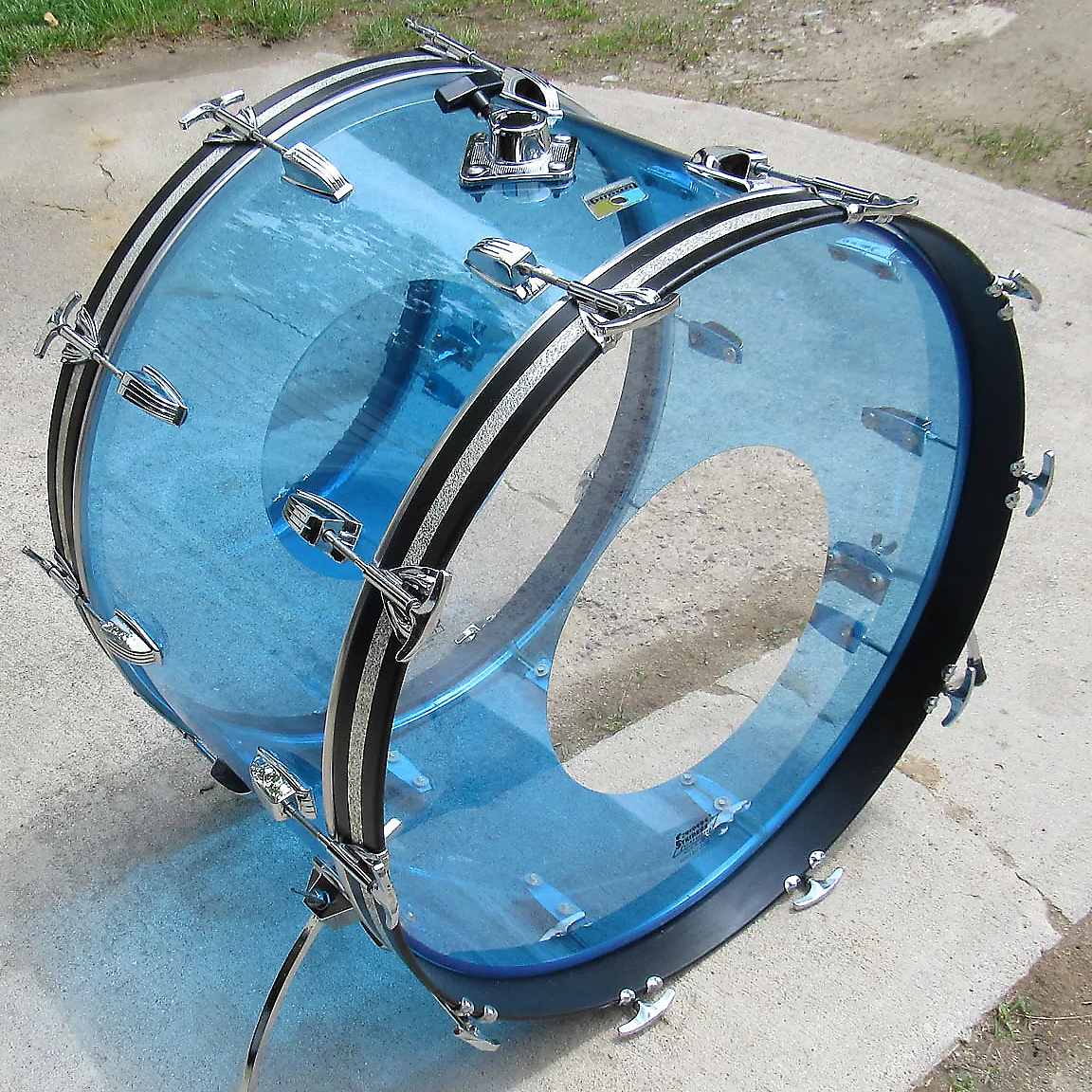Ludwig vistalite bass 2025 drum