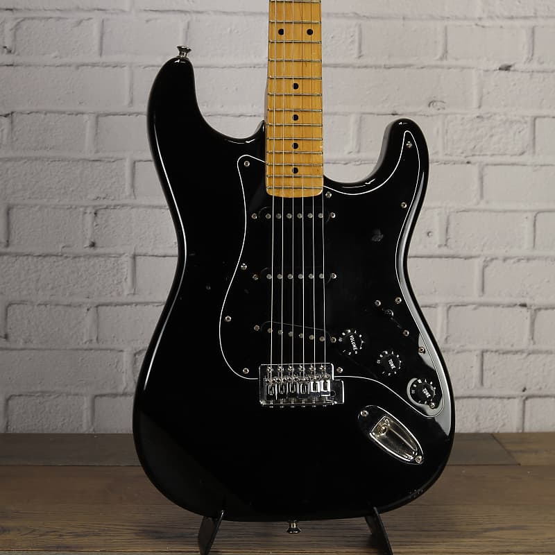 Misc S-Style Electric Guitar Black #NA image 1