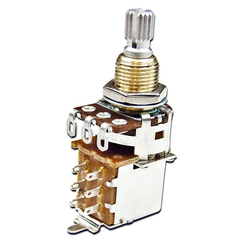 Bourns 500K Pot Push/Pull SplitShaft Audio Taper Pot Reverb