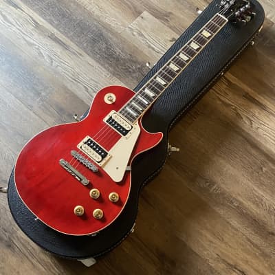 2011 Gibson Les Paul Traditional Pro Trans Red image 3