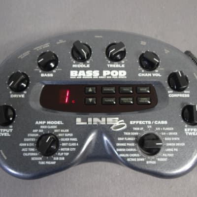 Line 6 POD xt Red Kidney Bean with FBV shortboard MkI | Reverb