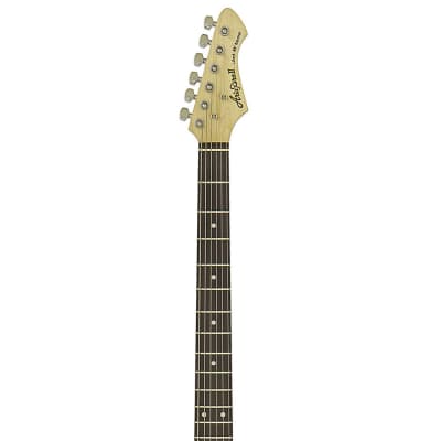 Aria Pro II J-B'Tone Jet Series Baritone Guitar - 3-Tone Sunburst - Open Box image 7