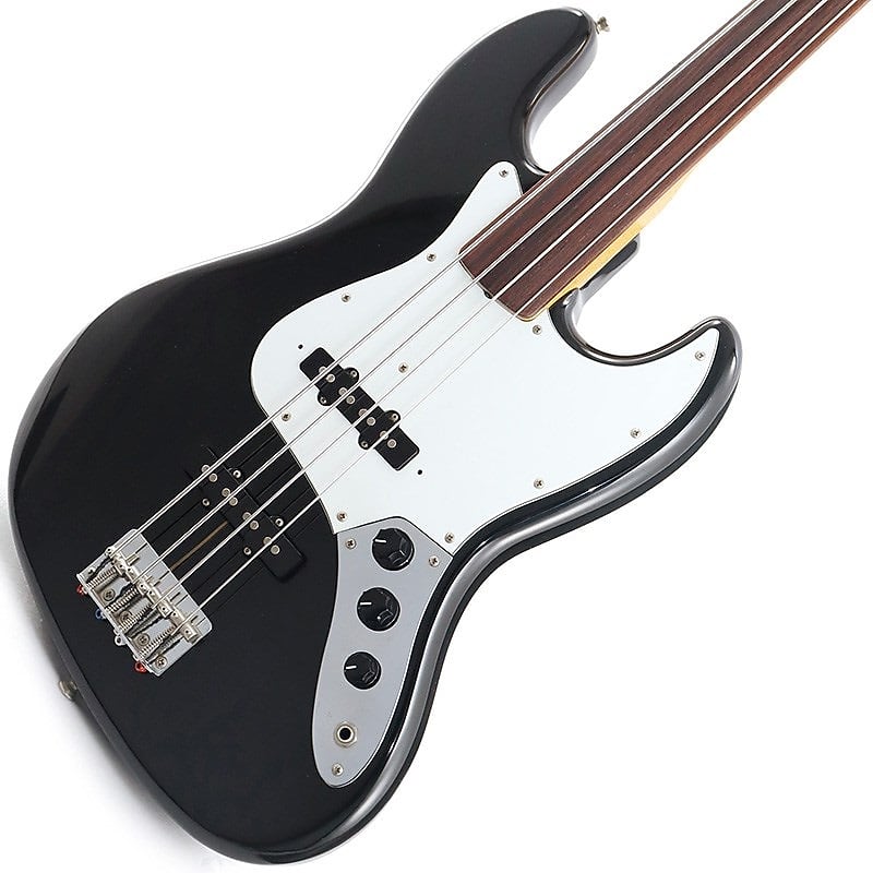 Fender Japan JBD-62 Fretless (Black) [USED] | Reverb