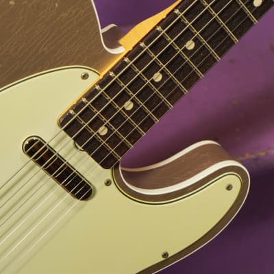 2022 Fender USA Custom Shop '60 Reissue Telecaster Custom Journeyman Relic Electric Guitar (VIDEO! Ready to go) image 5