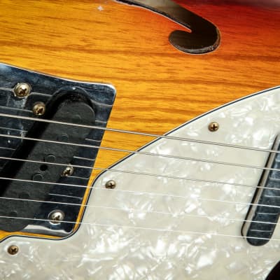 Fender Custom Shop 1968 Telecaster Thinline Journeyman Relic - 3 Tone Sunburst image 16