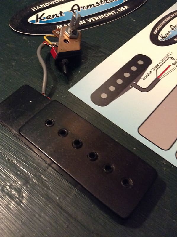 Kent Armstrong Handwound Series Resin Cast P90/DeArmond Reverb