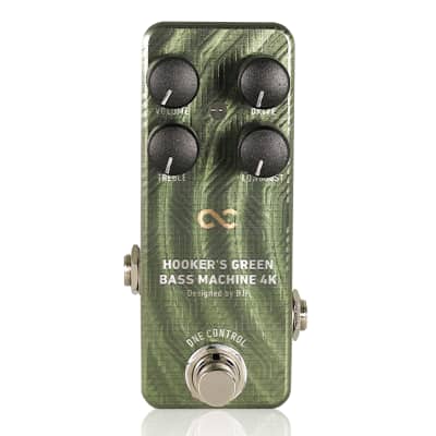 One Control HOOKER'S GREEN BASS MACHINE 4K for sale