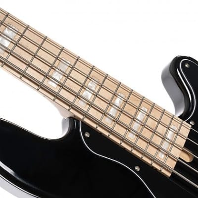 Cort Elrick New Jazz Standard NJS 5 , 5-String Bass, Black, Video Demo!, Mint Condition image 4