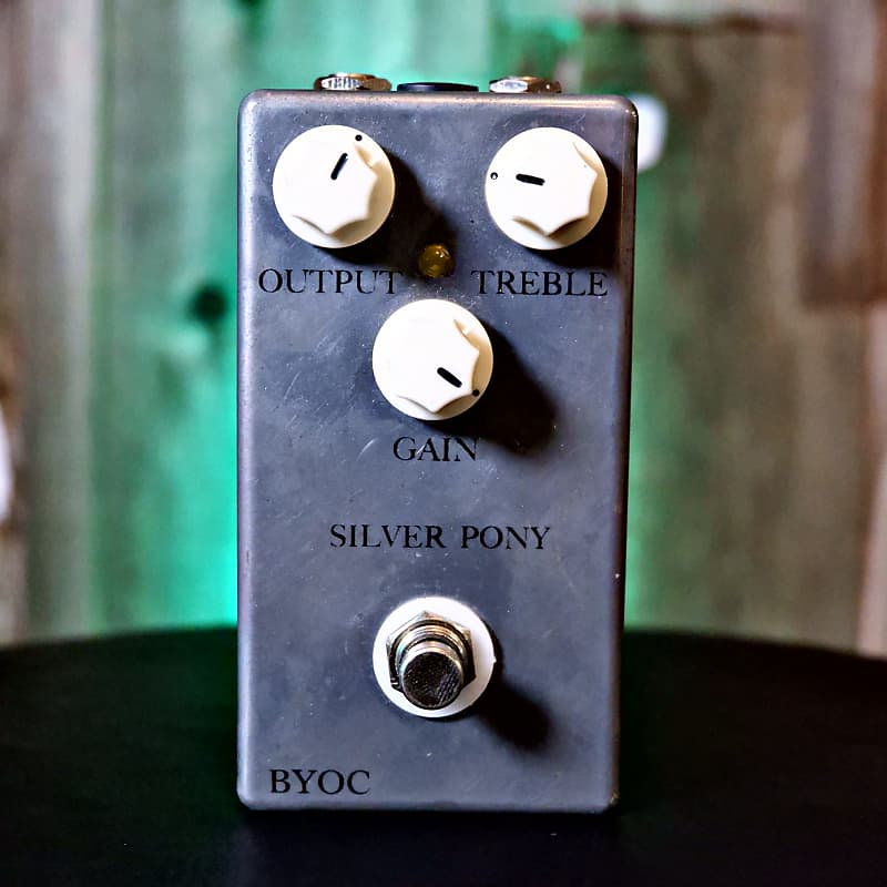 BYOC Silver Pony Overdrive Clone - Silver | Reverb