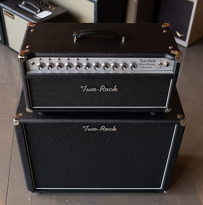 Two-Rock Silver Sterling Signature 100/50 Head - Black | Reverb UK