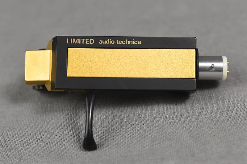 Audio-Technica AT150E/G LIMITED Cartridge W/ Gold Headshell From