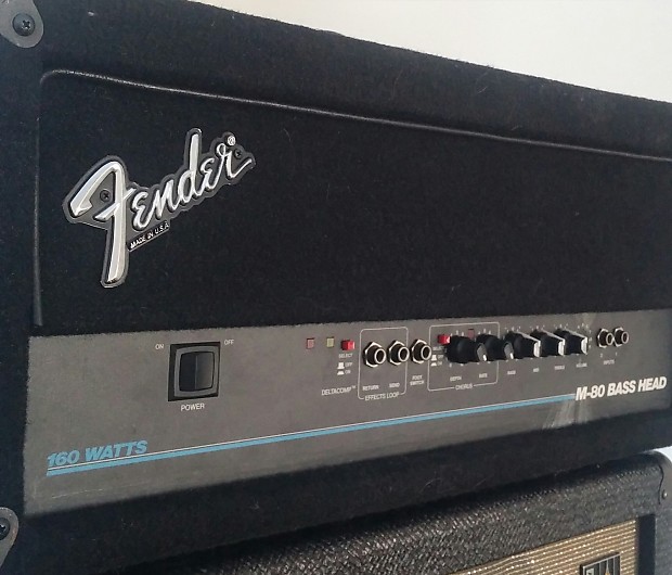 Fender m80 bass shop amp