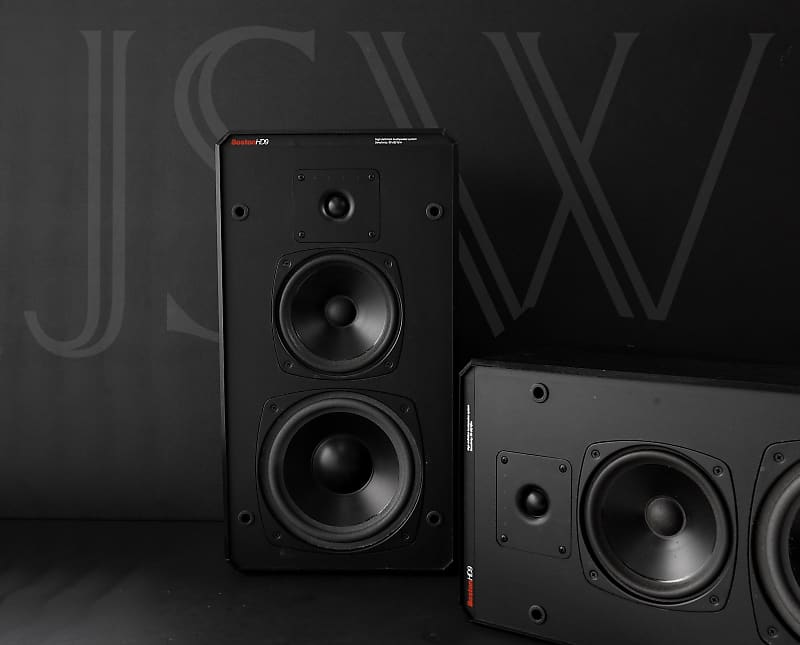 Boston Acoustics HD9 HiFi Audio Bookshelf Speakers Reverb