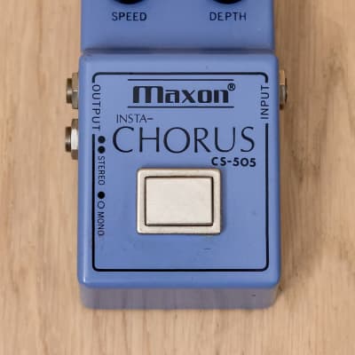 1980s Maxon CS-505 Insta-Chorus Vintage Analog Guitar Effects