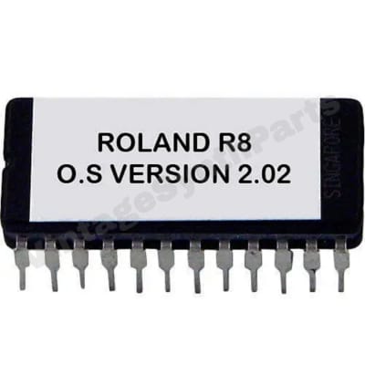 Roland R-8 firmware Version 2.02 firmware OS update EPROM R8 drum machine eprom