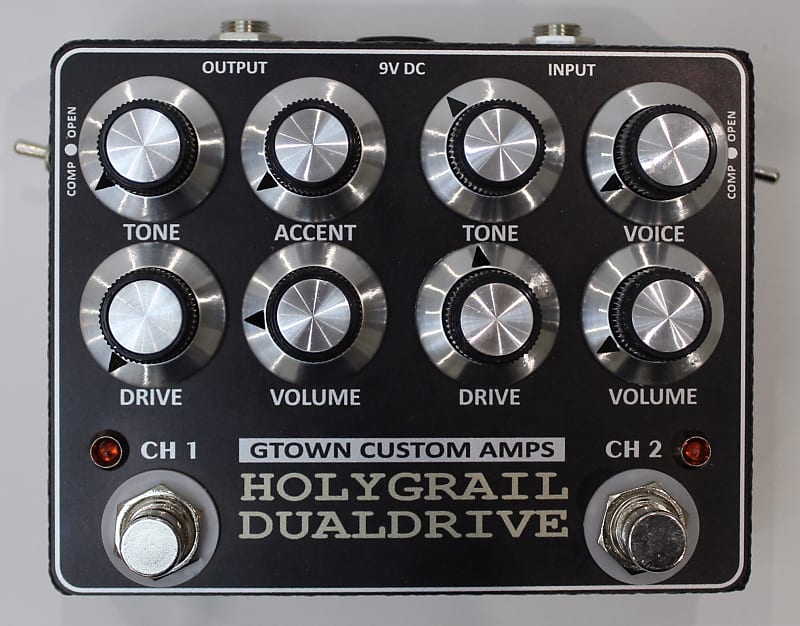 ギター GTOWN HOLYGRAIL Overdrive HolyGrail Overdrive V2 Gtown Amps Pedal | GTown Amps