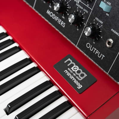 Moog Music Geddy Lee Minimoog Model D + Signed COA + Limited Edition Vinyl image 7