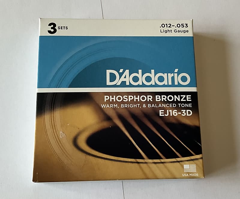 D'Addario EJ16 - EXP17 - EJ11 | Reverb