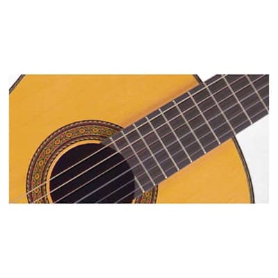 Takamine C132S Made in Japan 6-String Right-Handed Classical Guitar with Solid Cedar Top, Solid Rosewood Back and Sides, Mahogany Neck, Gold Hardware, and Case (Natural Gloss) image 2