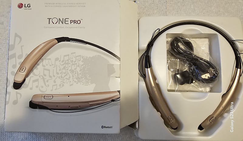 LG Tone PRO HBS 770 WIRELESS HEADSET IN ORIGINAL PACKAGING 2016