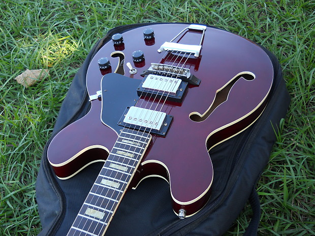 Vintage Lori 335 Electric Guitar, Japan, Exc Cond, 1970s