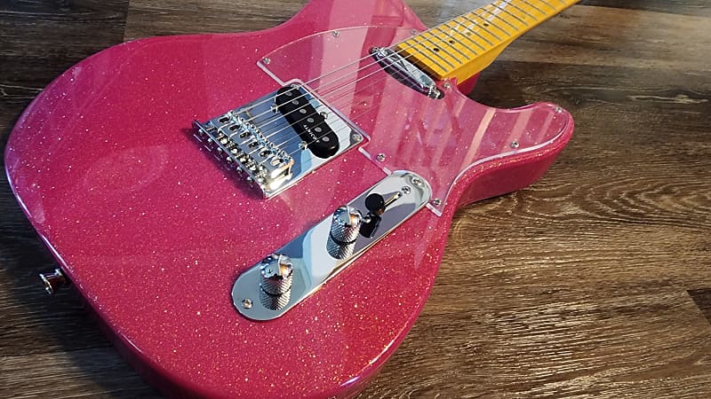 Hot pink deals telecaster