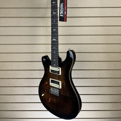 PRS  SE Custom 24 Left-Handed Electric Guitar - Black Gold Burst w/Gig Bag + FREE Shipping #548 image 5
