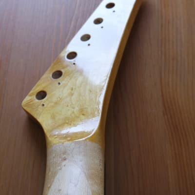 Warmoth Charvel Jackson Reverse Neck R4 Floyd Rose Wolfgang Profile Quilt Maple Headstock! image 10